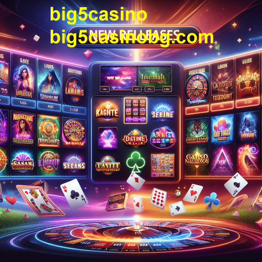 Novidades no Big5Casino: Os Lançamentos Imperdíveis do Momento